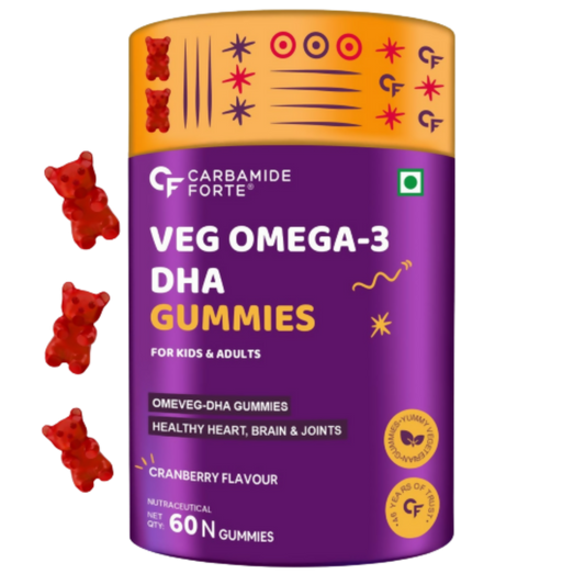 Carbamide Forte Veg Omega 3 DHA Gummies TrueCureN