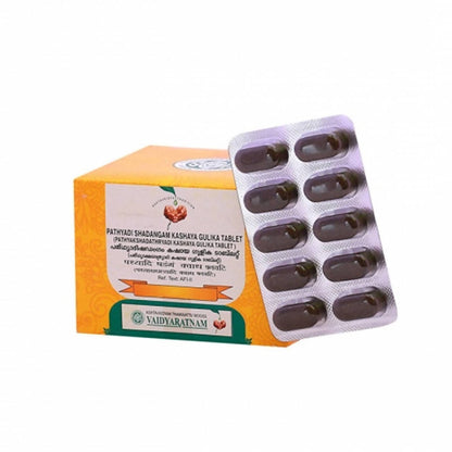 Vaidyaratnam Pathyadi Shadangam Kashaya Gulika Tablets