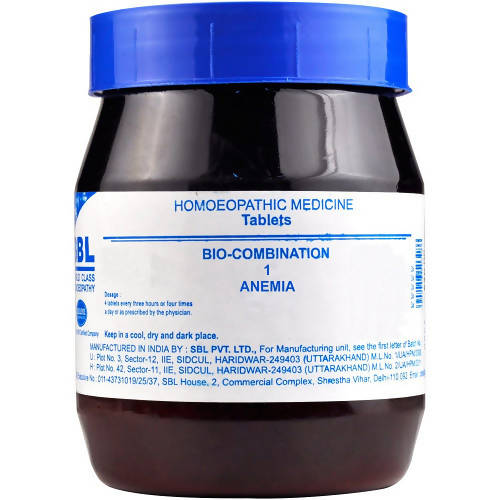 SBL Homeopathy Bio Combination 1 Tablets