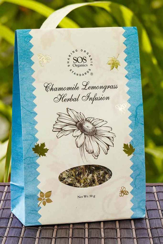 SOS Organics Chamomile Lemongrass Herbal Infusion