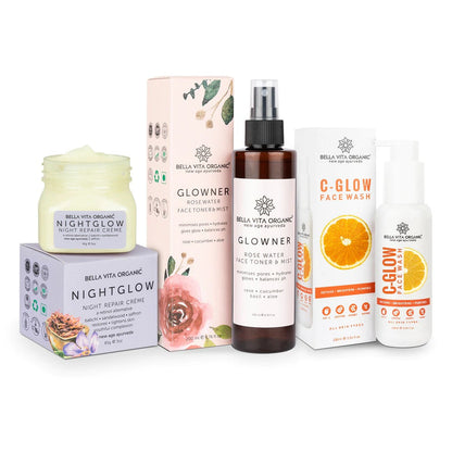 Bella Vita Organic Natural Combo Pack For Glowing Skin