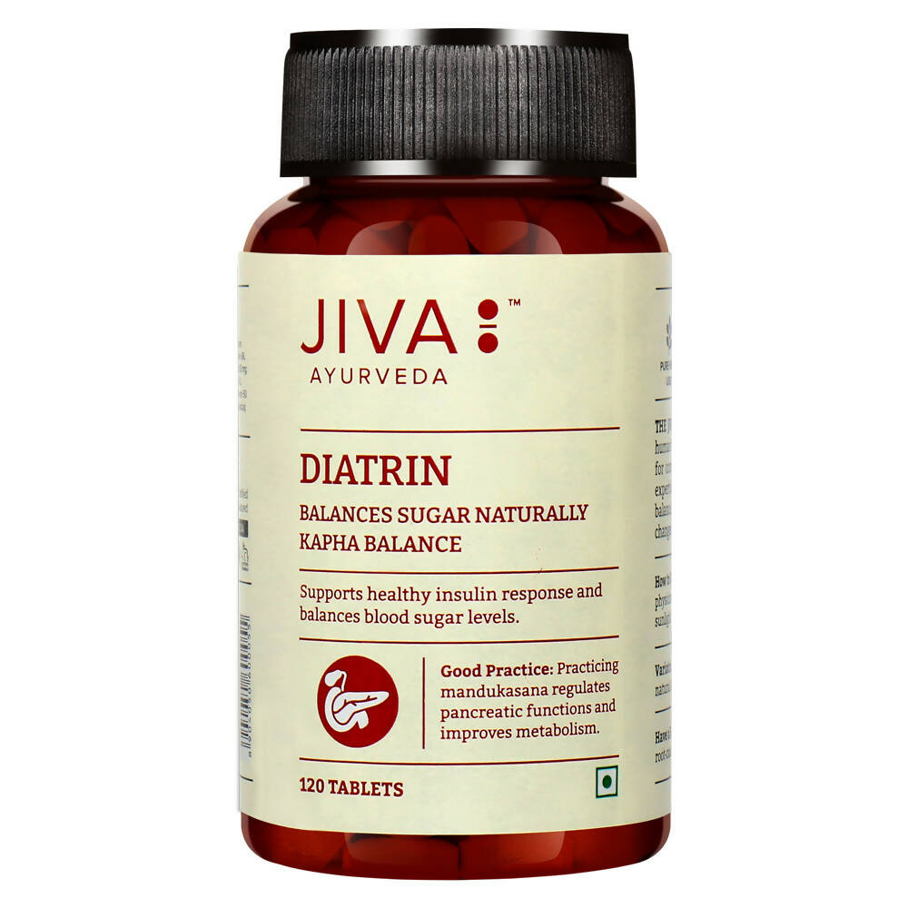 Jiva Ayurveda Diatrin Tablets