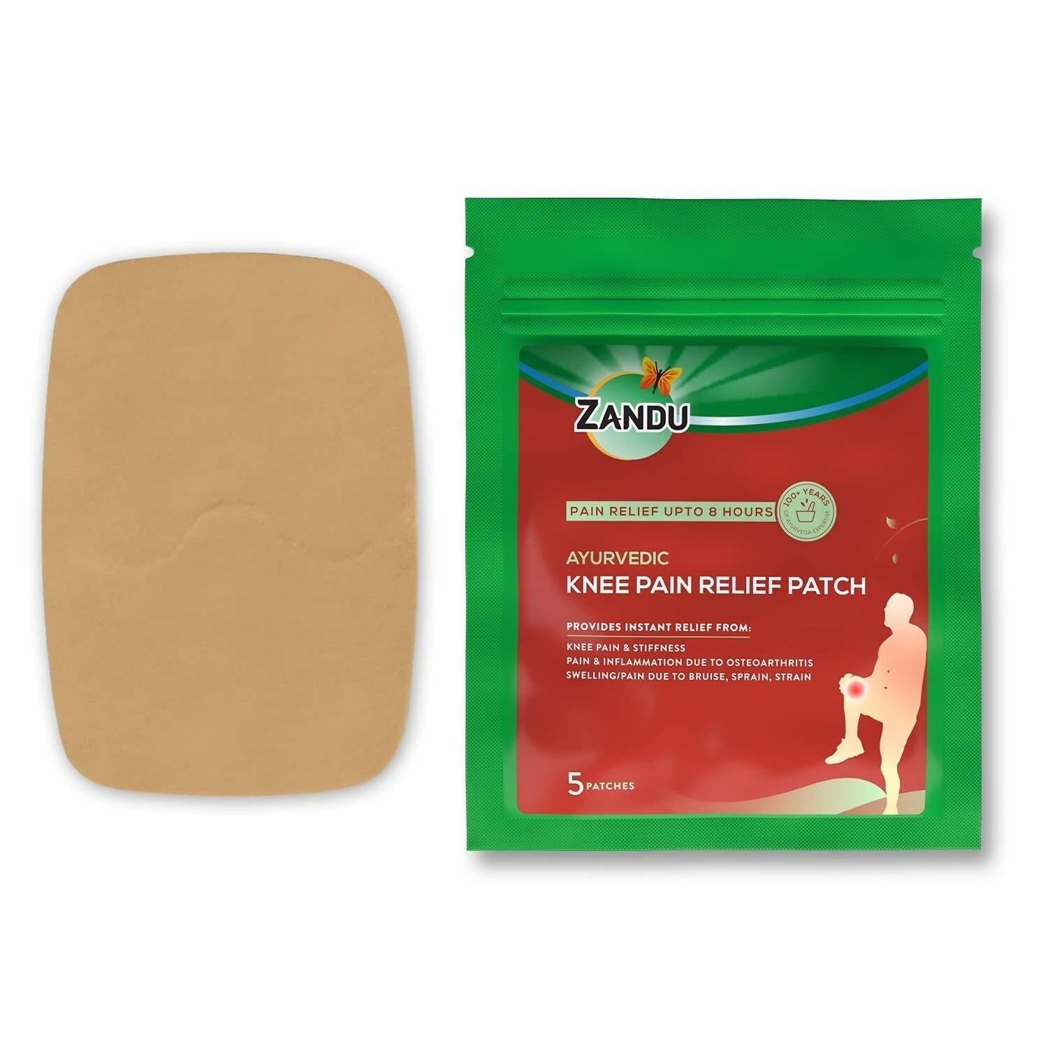 Zandu Ayurvedic Knee Pain Relief Patch TrueCure