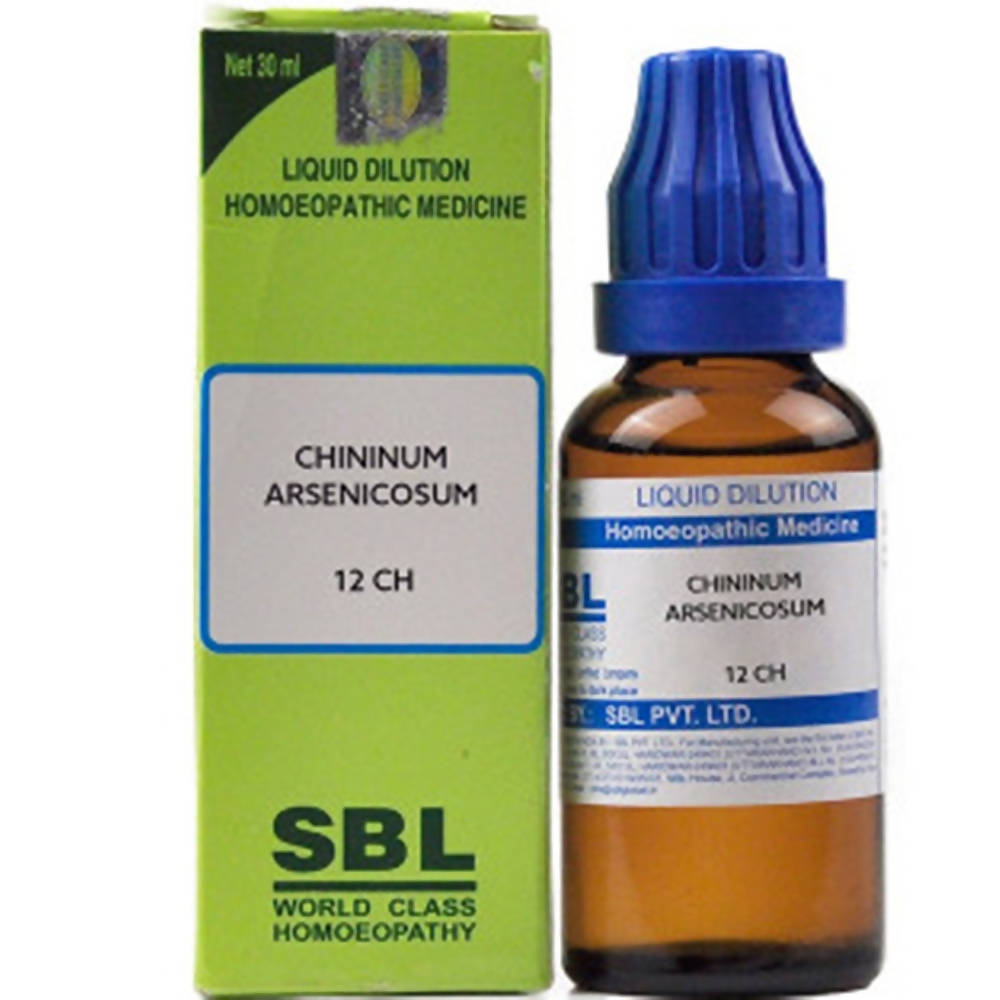 SBL Homeopathy Chininum Arsenicosum Dilution