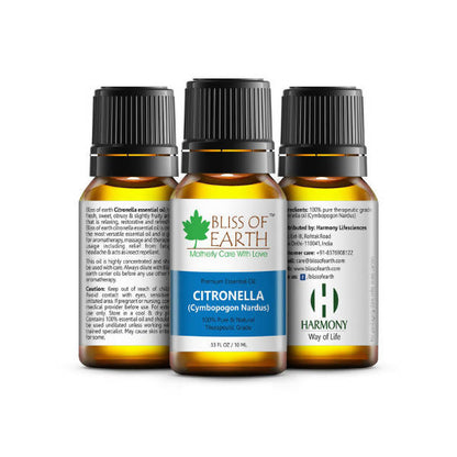 Bliss of Earth Premium Essential Oil Citronella