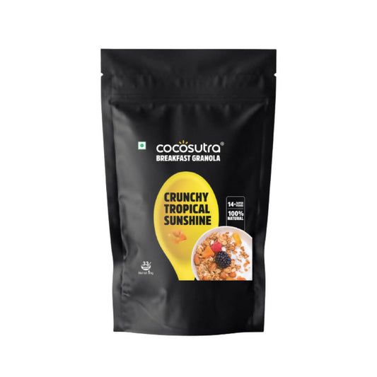 Cocosutra Crunchy Tropical Sunshine Breakfast Granola TrueCure