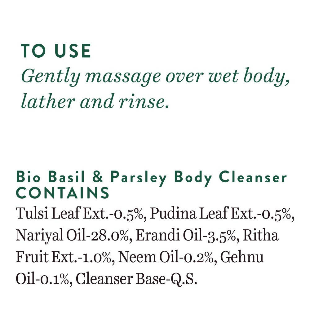 Biotique Bio Basil & Parsley Revitalizing Body Wash