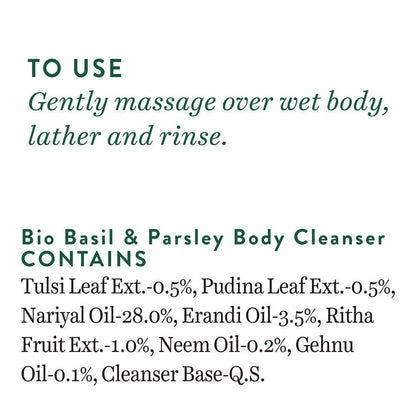 Biotique Bio Basil & Parsley Revitalizing Body Wash