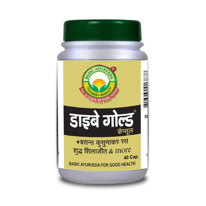 Basic Ayurveda Diabe Gold Capsules