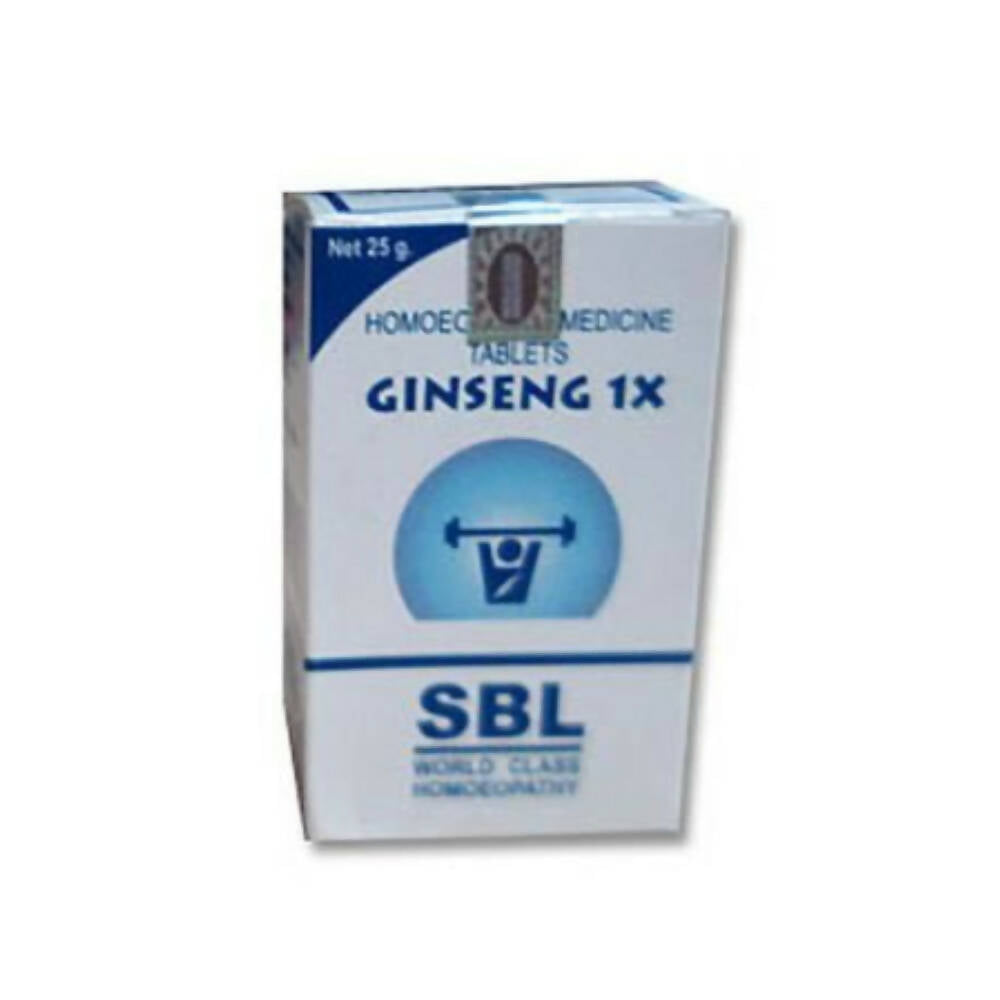 SBL Homeopathy Ginseng Tablets