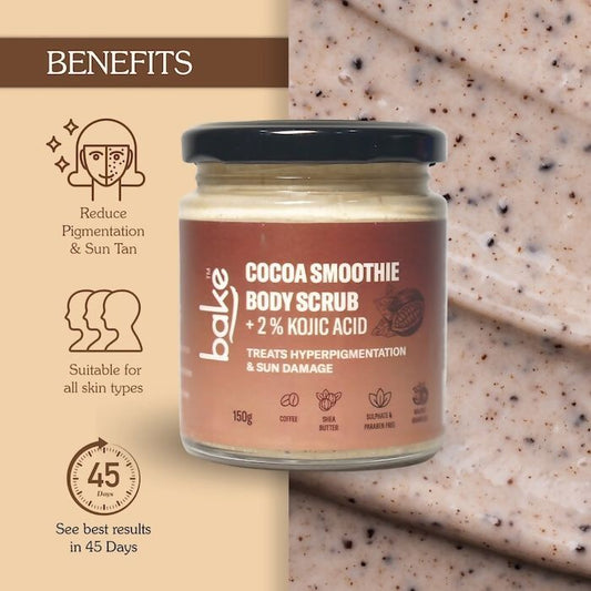 Bake 2% Kojic Acid Cocoa Smoothie Body Scrub