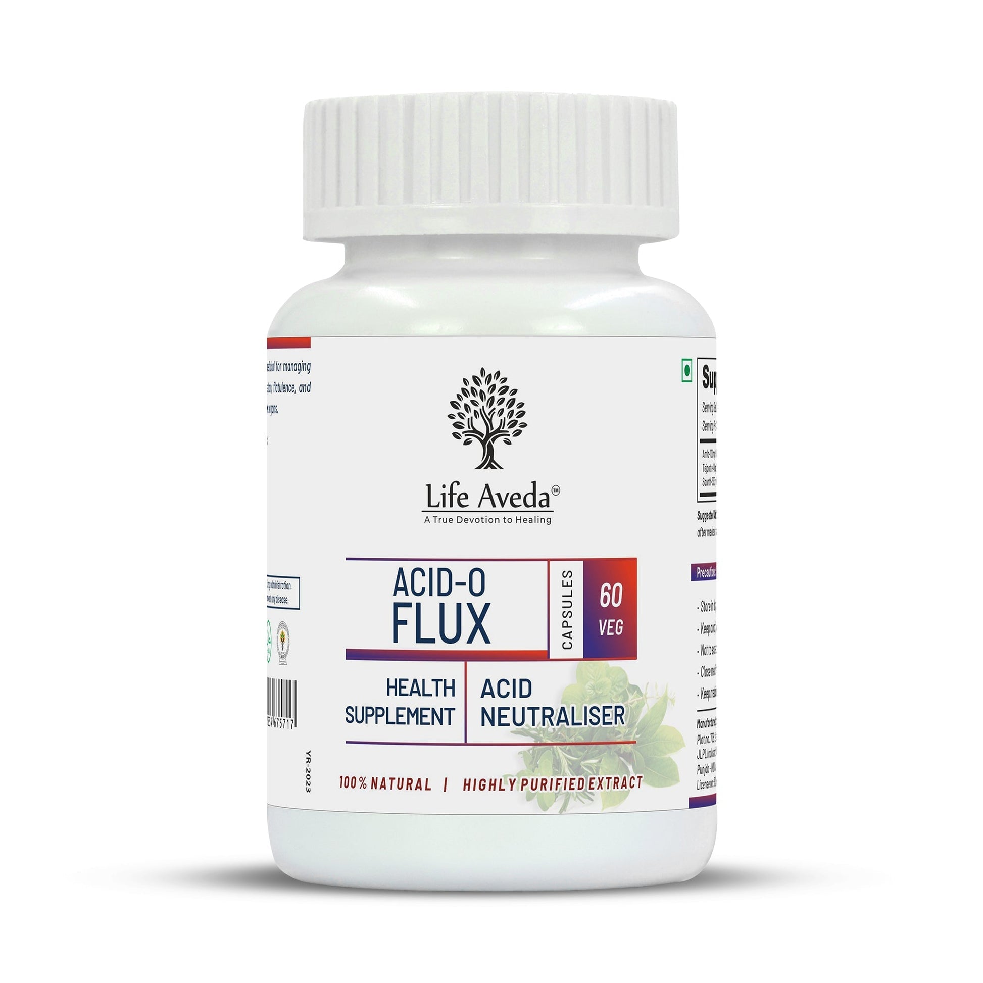 Life Aveda Acid O Flux Capsules 