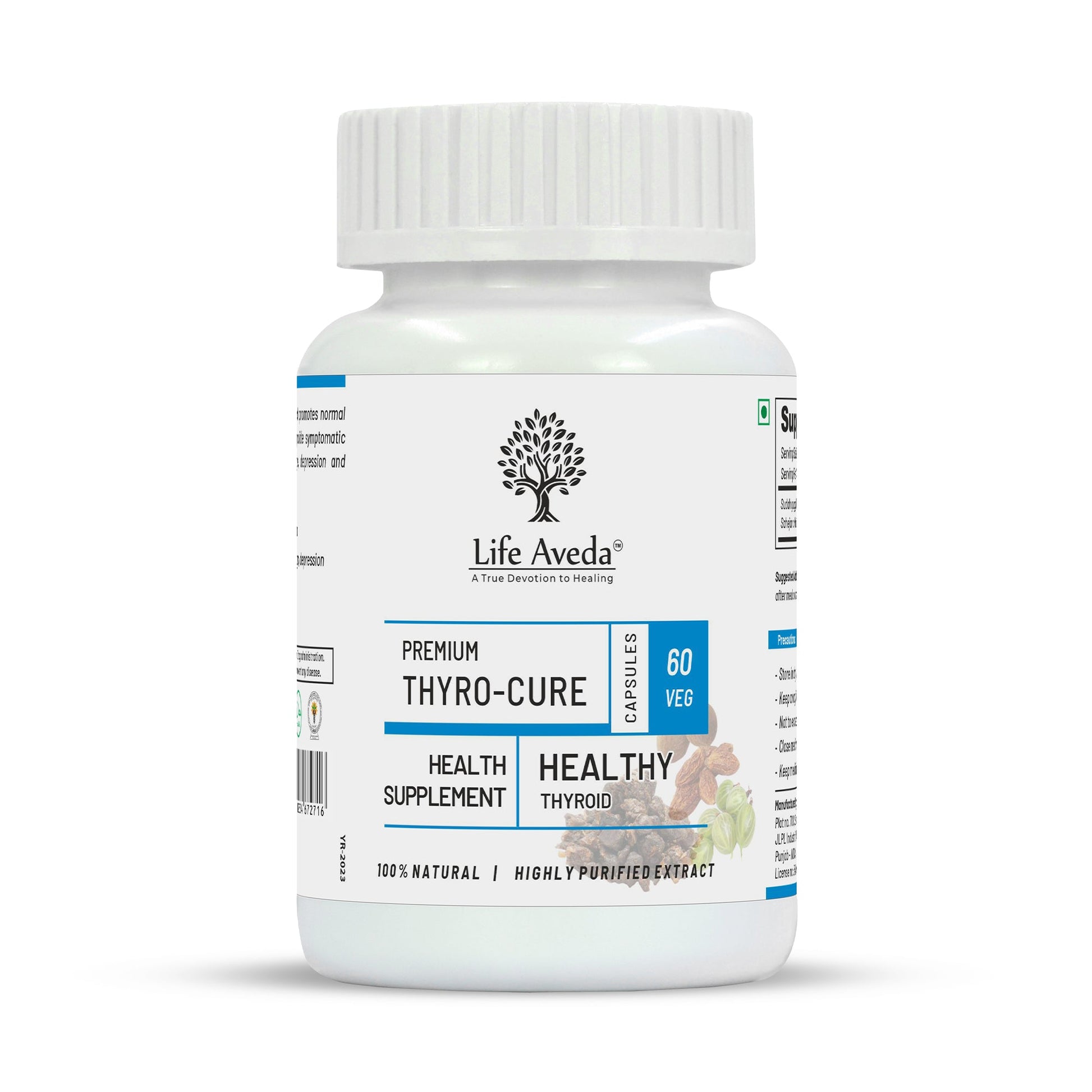 Life Aveda Premium Thyro-Cure Capsules  