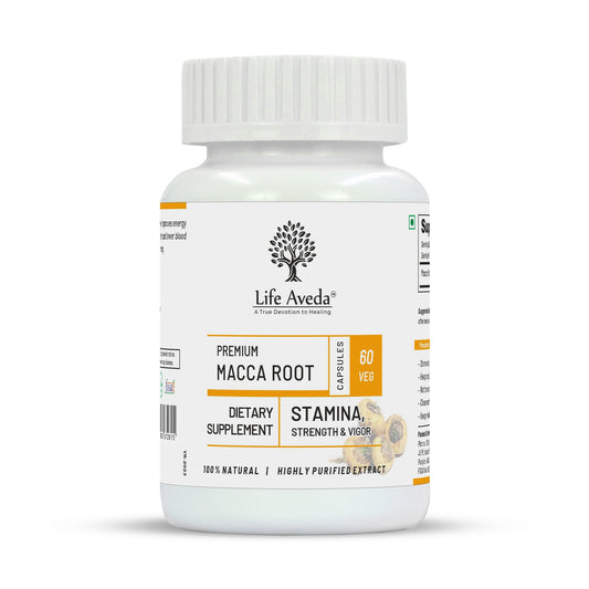 Life Aveda Premium Macca Root Capsules 