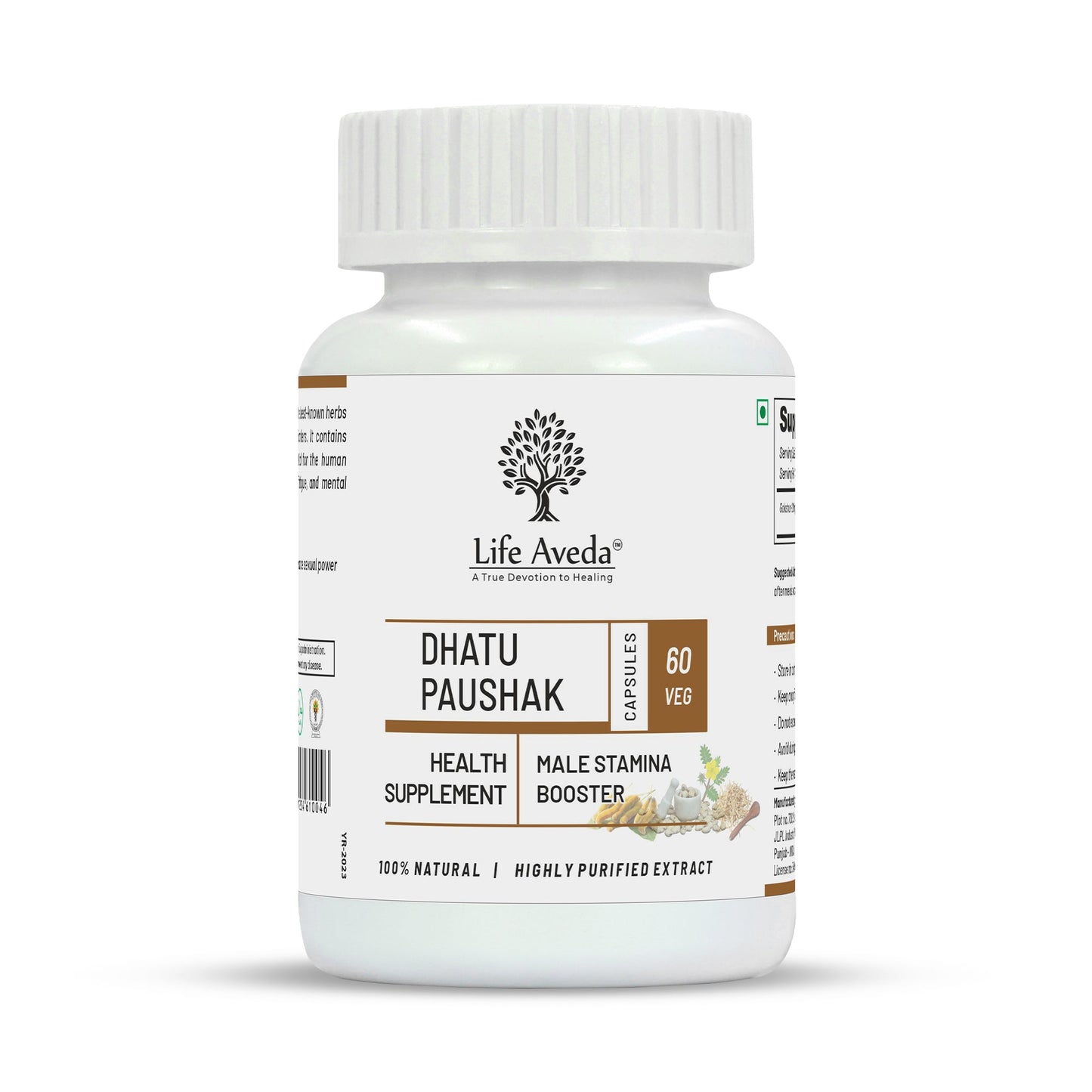 Life Aveda Dhatu Paushak Capsules  