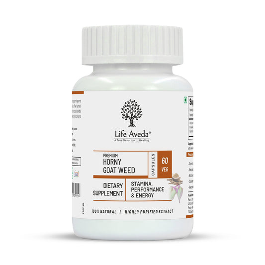 Life Aveda Horny Goat Weed Capsules 