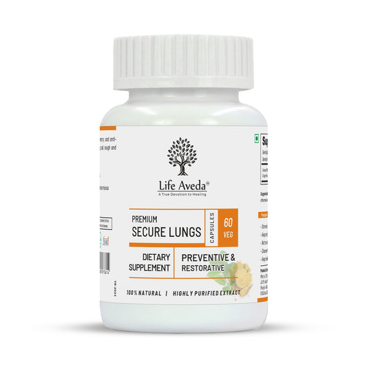 Life Aveda Premium Secure Lungs Capsules  