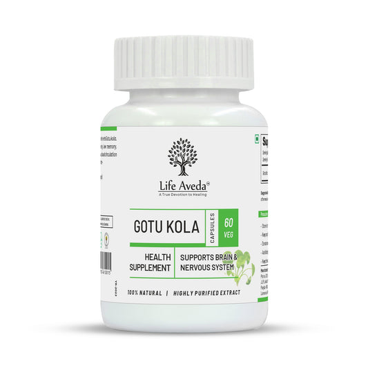 Life Aveda Gotu Kola Capsules  