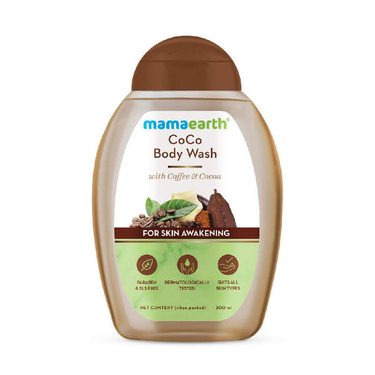 Mamaearth CoCo Body Wash With Coffee & Cocoa For Skin Awakening 