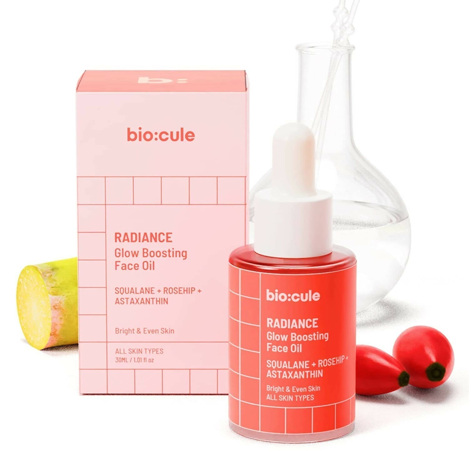 Biocule Radiance Glow Boosting Face Oil TrueCureN