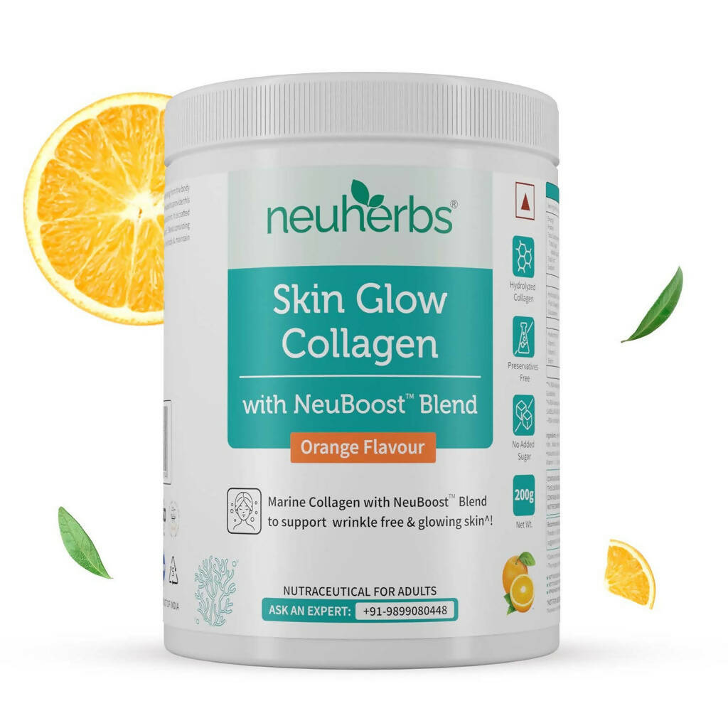 Neuherbs Skin Glow Collagen Powder with NeuBoost Blend TrueCure