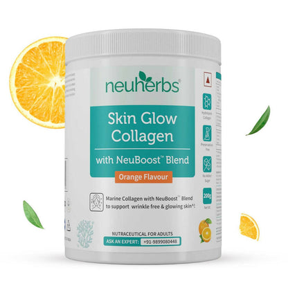 Neuherbs Skin Glow Collagen Powder with NeuBoost Blend TrueCure