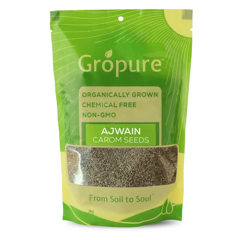 Gropure Organic Ajwain (Carom Seeds), Australia, Canada 