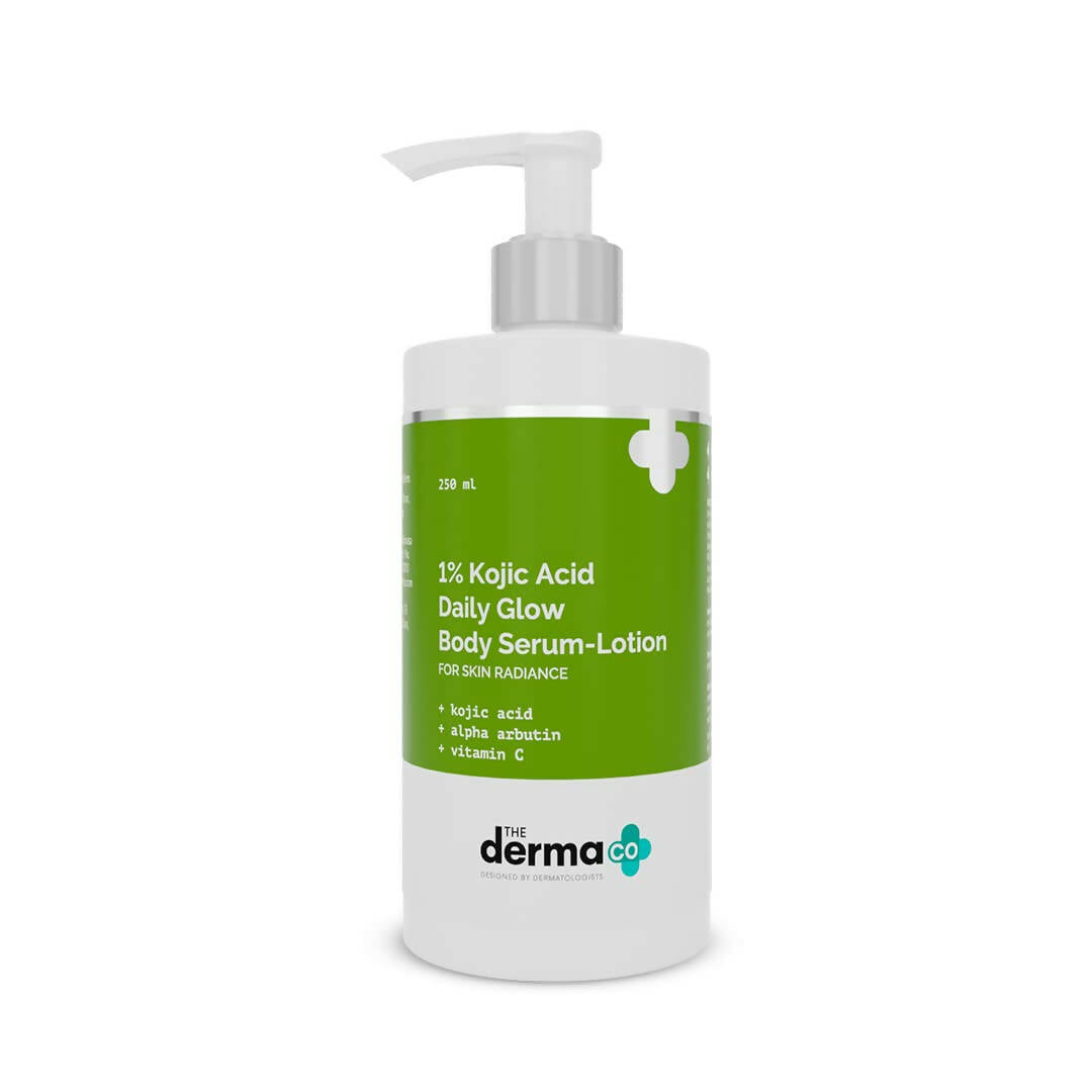 The Derma Co 1% Kojic Acid Daily Glow Body Serum Lotion 