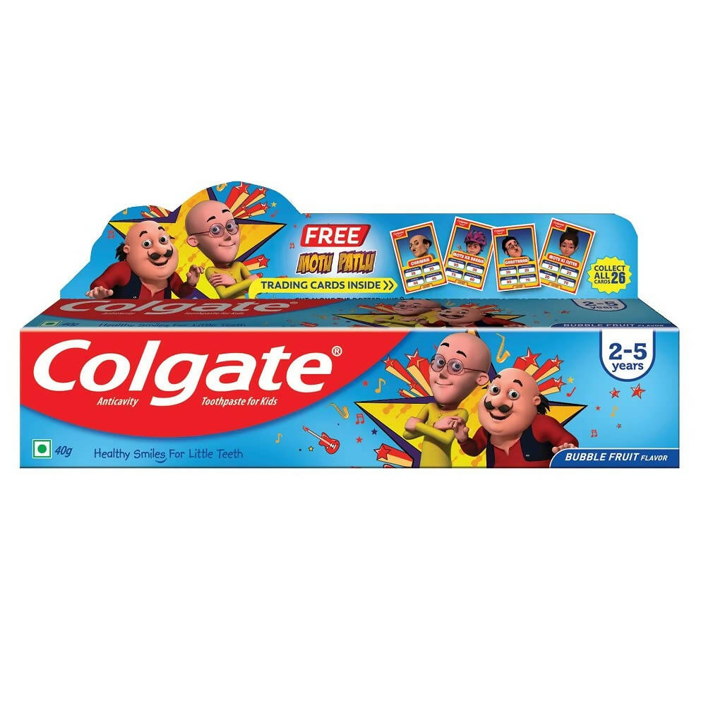 Colgate Kids Toothpaste Bubble Fruit Flavor 