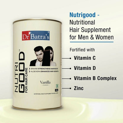 Dr. Batra's NutriGood For Hair Care - Vanilla Flavour