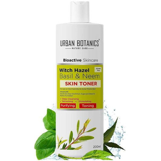 Urban Botanics Alcohol Free Skin Toner for Face 