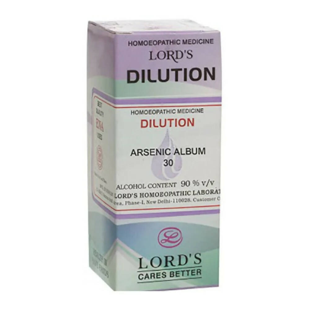 Lord's Homeopathy Arsenic Album Dilution TrueCure