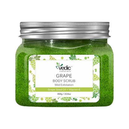 Vedic Naturals Grape Body Scrub TrueCure