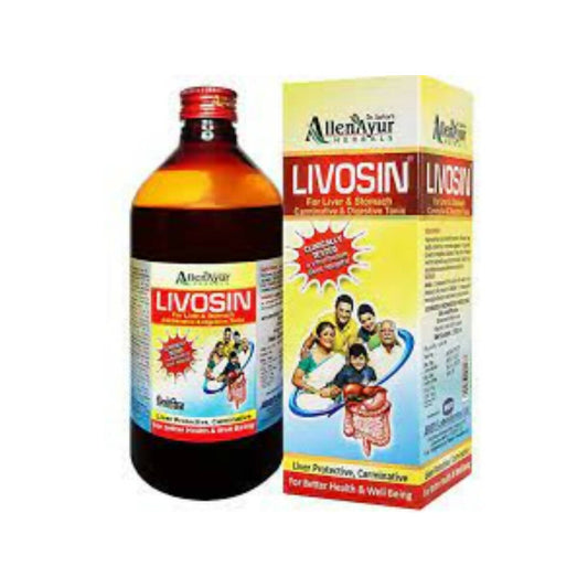 Dr. Sarkar's Allen Ayur Herbals Livosin Syrup - BUDEN