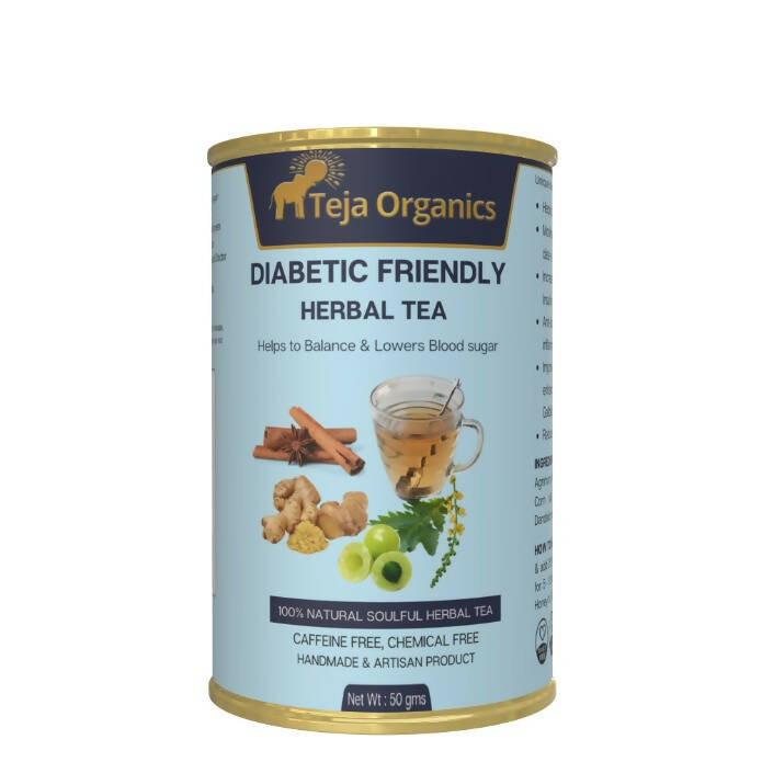 Teja Organics Diabetic Friendly Herbal Tea 