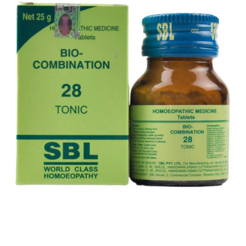 SBL Homeopathy Bio-Combination 28 Tablets TrueCure