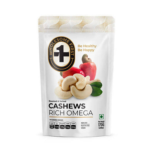 Wholesome First Roasted & Salted Cashews TrueCure