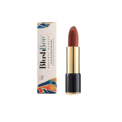 BlushBee Organic Beauty Lip Nourishing Vegan Lipstick - Nude Neutral