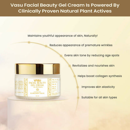 Vasu Healthcare Kumkumadi Tailam Facial Beauty Gel Face Cream