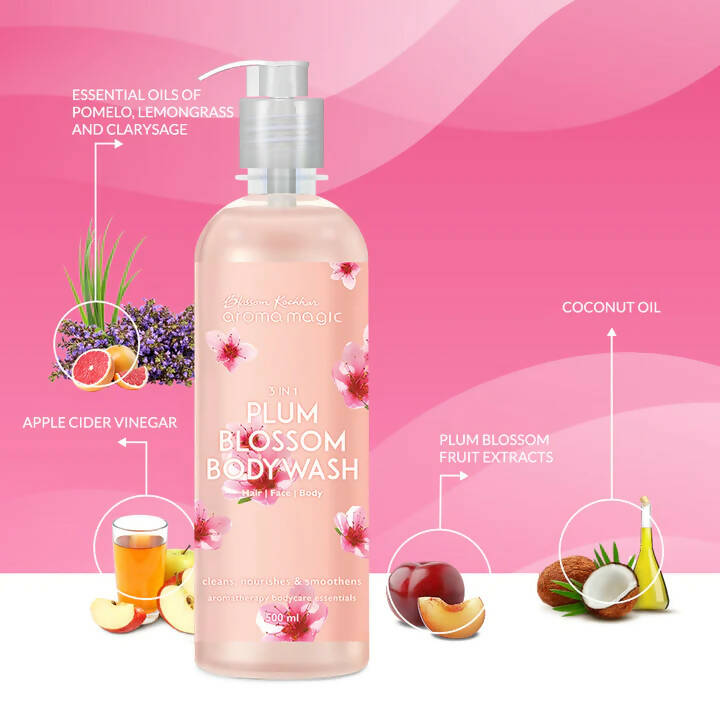 Blossom Kochhar Aroma Magic 3In1 Plum Blossom Bodywash