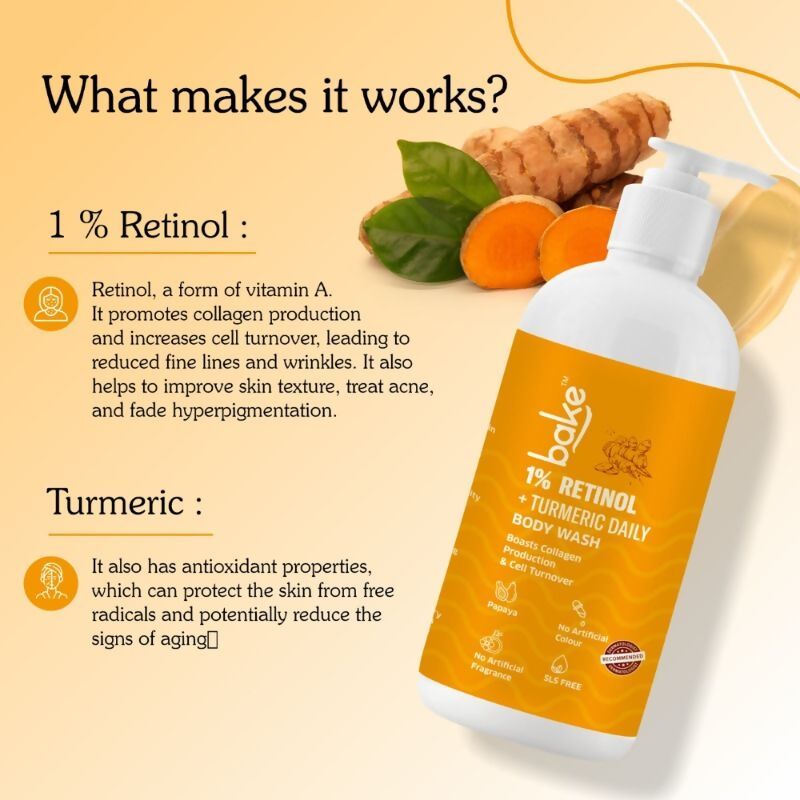 Bake 1% Turmeric Body Wash