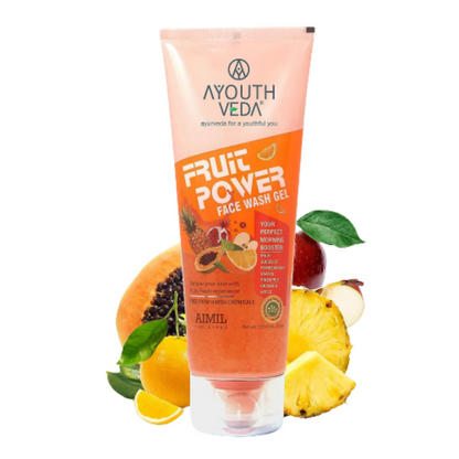 Ayouthveda Fruit Power Face Wash Gel TrueCureN