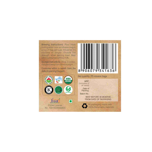 Buy Organic Wellness Gurmaar Gymnema Sylvestre Teabags Online in USA from Chaijava. Fast shipping available.
