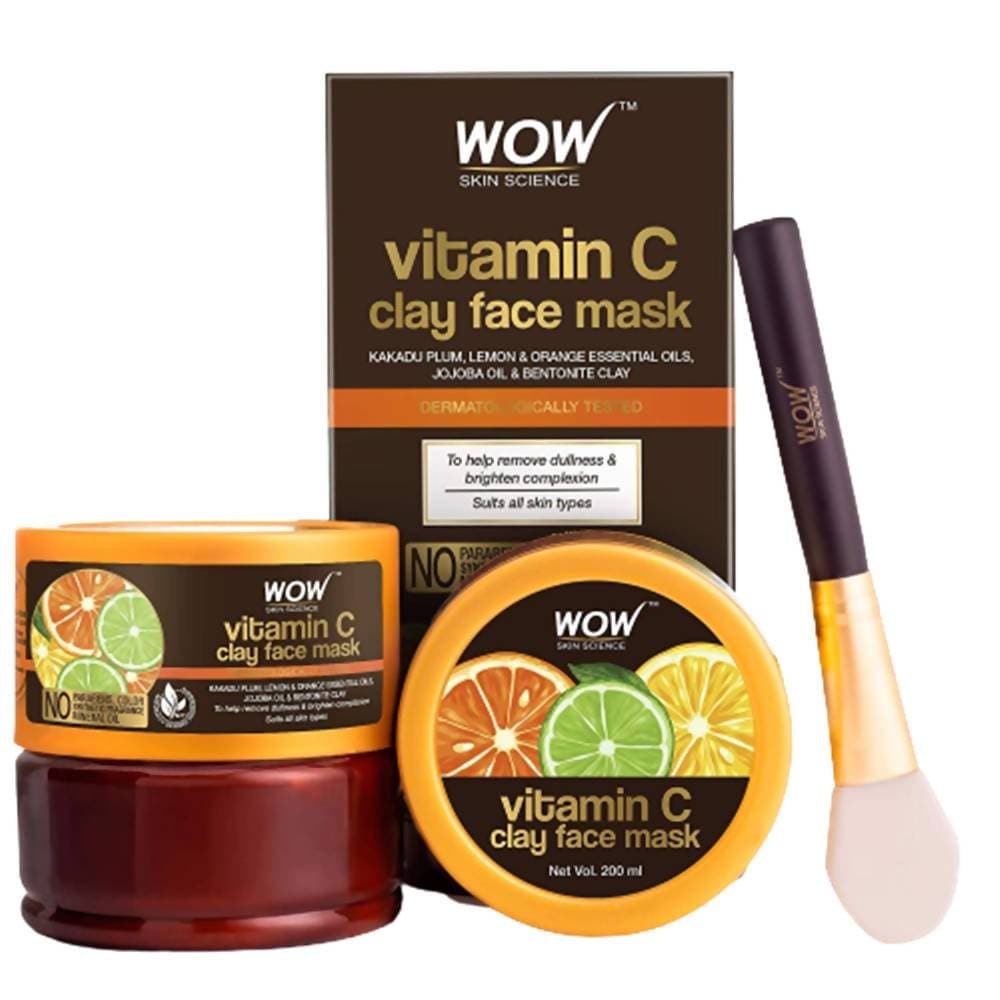 Wow Skin Science Vitamin C Glow Clay Face Mask