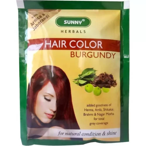 Bakson's Sunny Herbals Hair Color Burgundy 