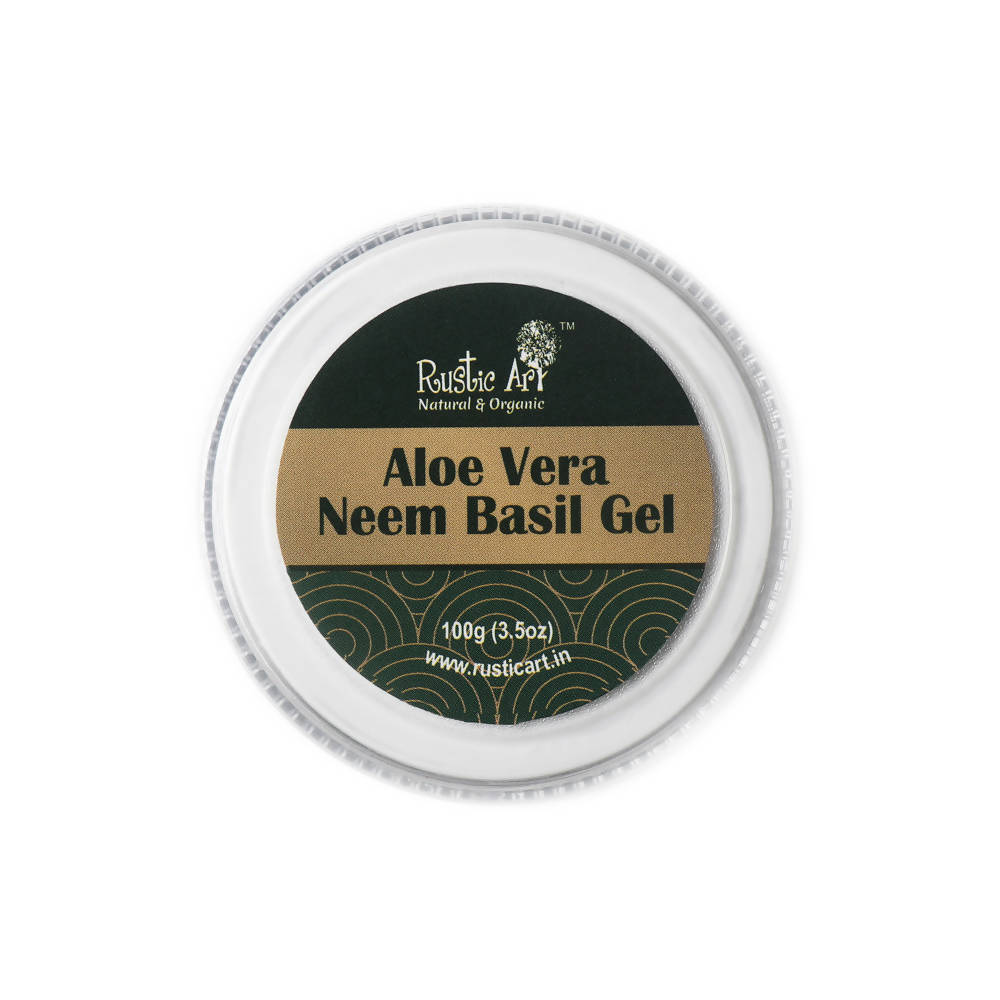 Rustic Art Aloe Vera Neem Basil Gel