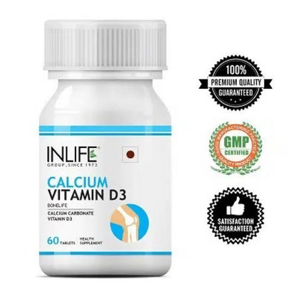 Inlife Calcium With Vitamin D3 Tablets