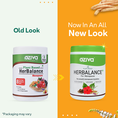 OZiva Plant Based HerBalance for Menopause