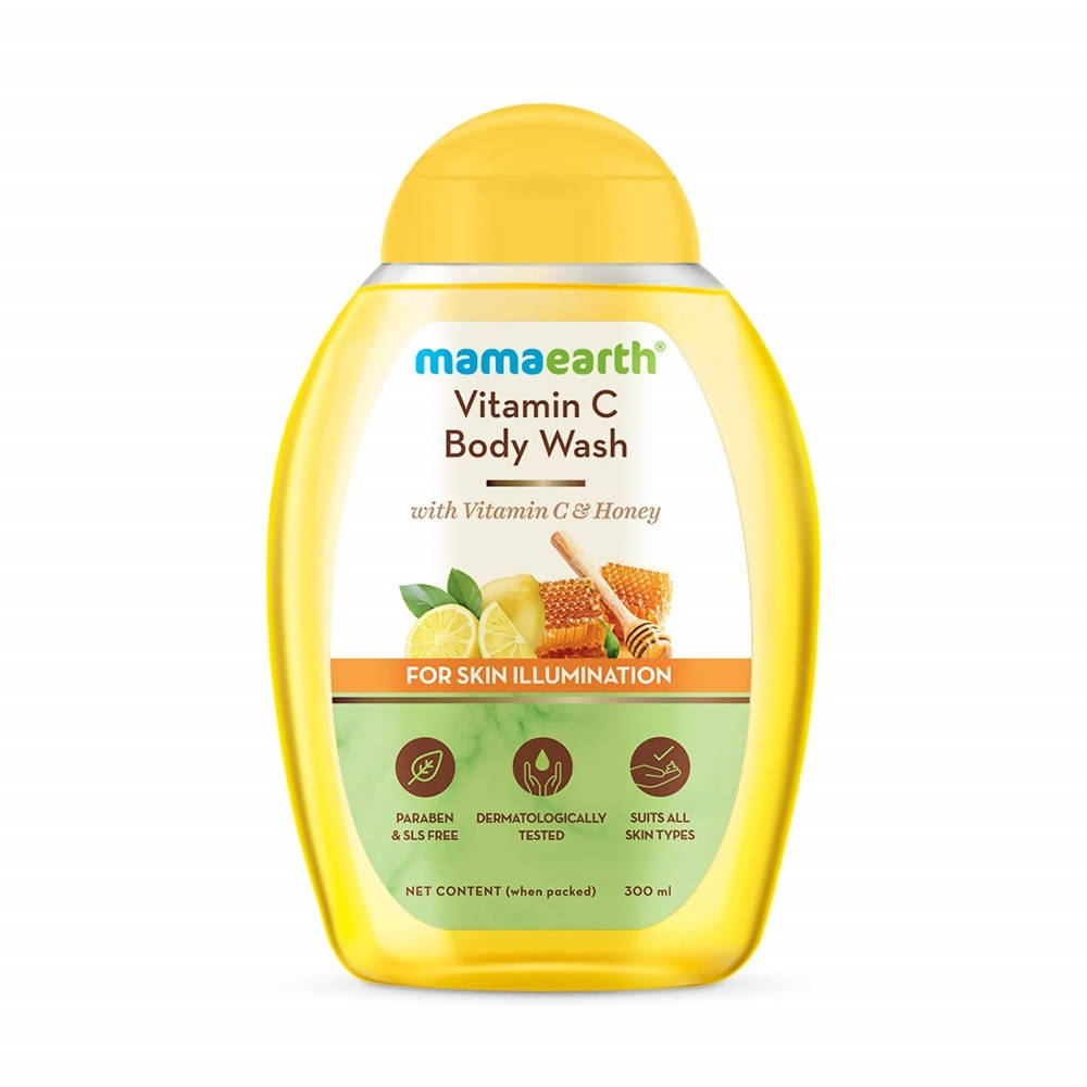 Mamaearth Vitamin C Body Wash with Vitamin C & Honey For Skin Illumination