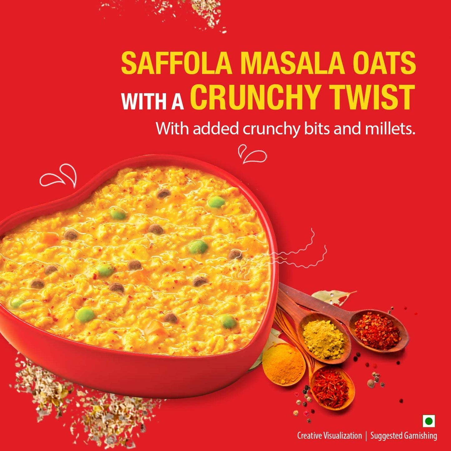 Saffola Karara Crunch Masala Oats